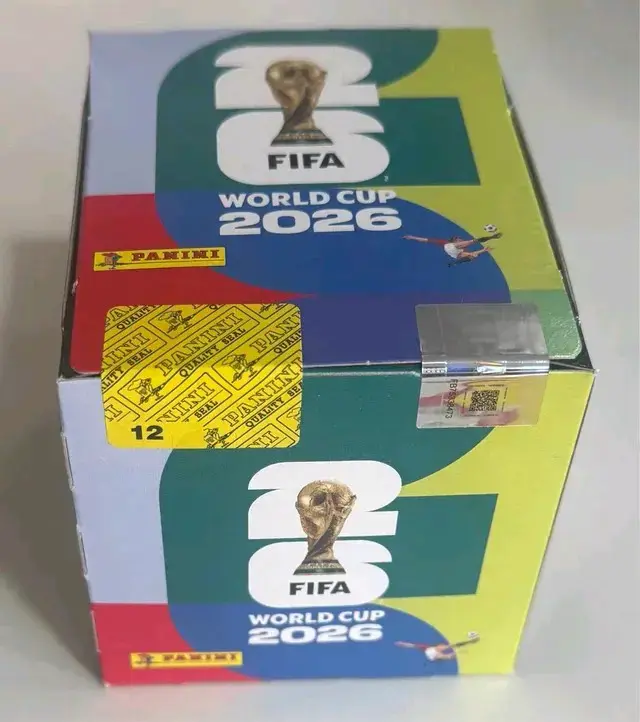 Caja de laminas Panini Mundial 2026 (SELLADAS - 3