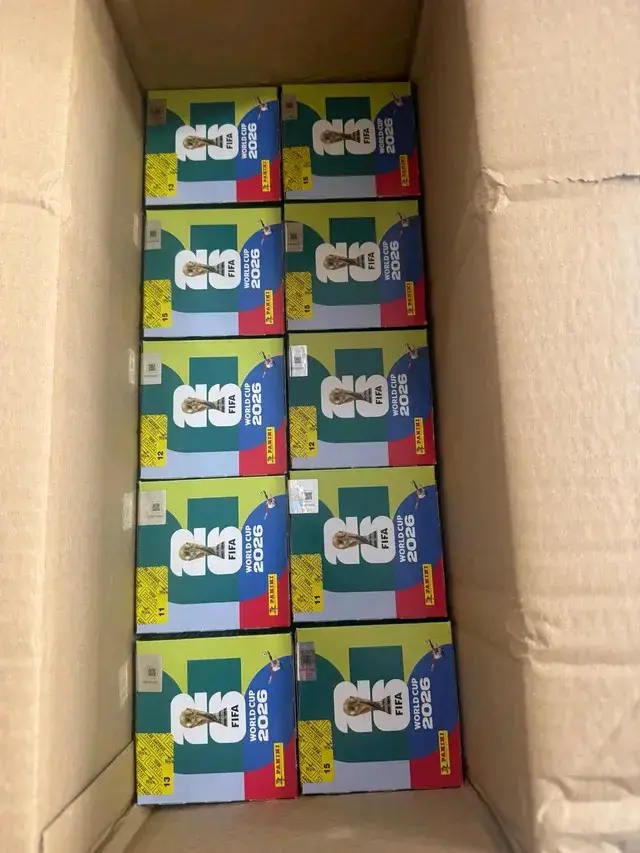 Caja de laminas Panini Mundial 2026 (SELLADAS - 4