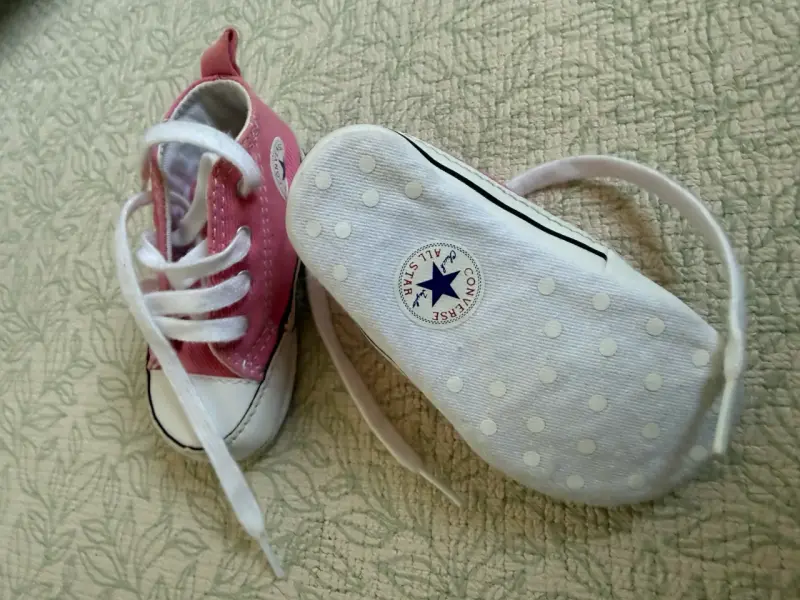 Zapatillas Converse rosas para niños - 2