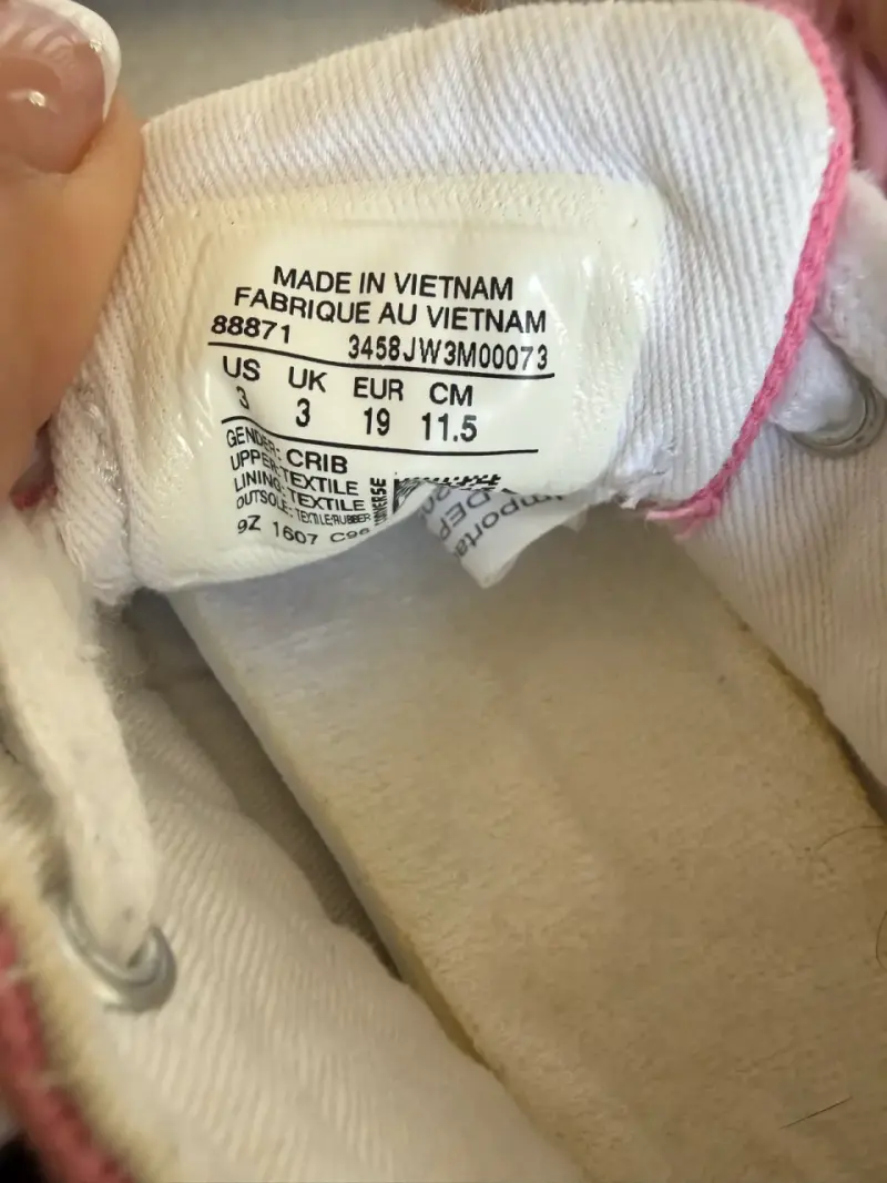 Zapatillas Converse rosas para niños - 4