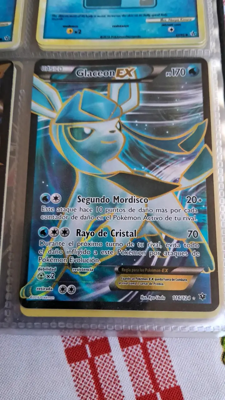 Carta Pokémon Glaceon EX - 1