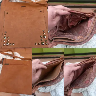 Bolso azul Secret con detalles - miniatura 2