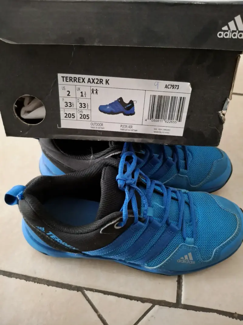 Zapatillas Terrex azules - 4