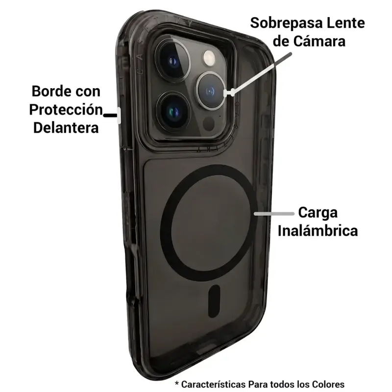Carcasa 360 Magnetic Defender Iphone 15 Pro Max - 3