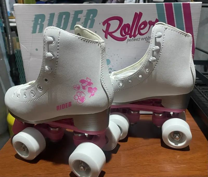 Patines artísticos Rider blancos - 2