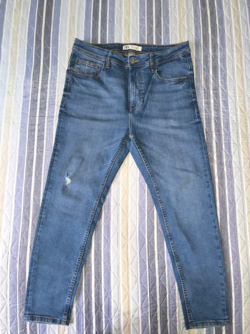 🔵👖Jeans Skinny Cropped ZARA🔵