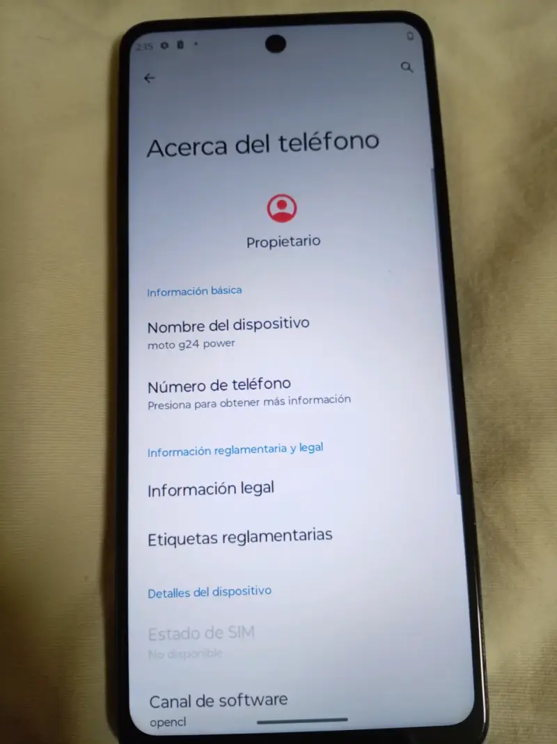 Smartphone Moto G24 Power - 1