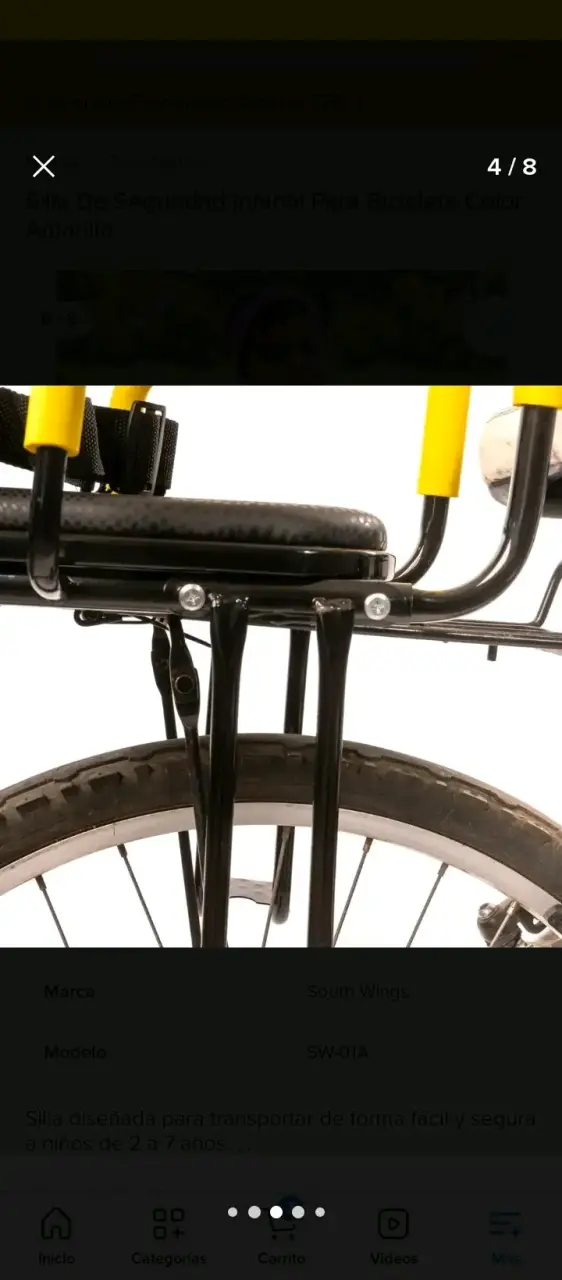 Silla de bicicleta para niños - 3