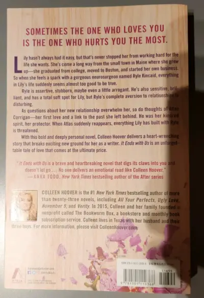 Libro 'It Ends With Us' Colleen Hoover - miniatura 2