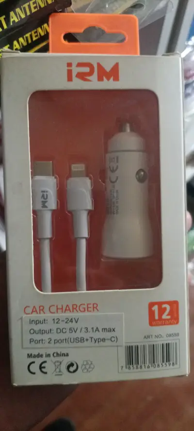 Cargador para auto iRM iPhone - miniatura 1