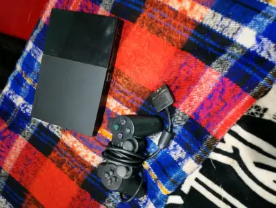 Consola PlayStation 2 con control - miniatura 1