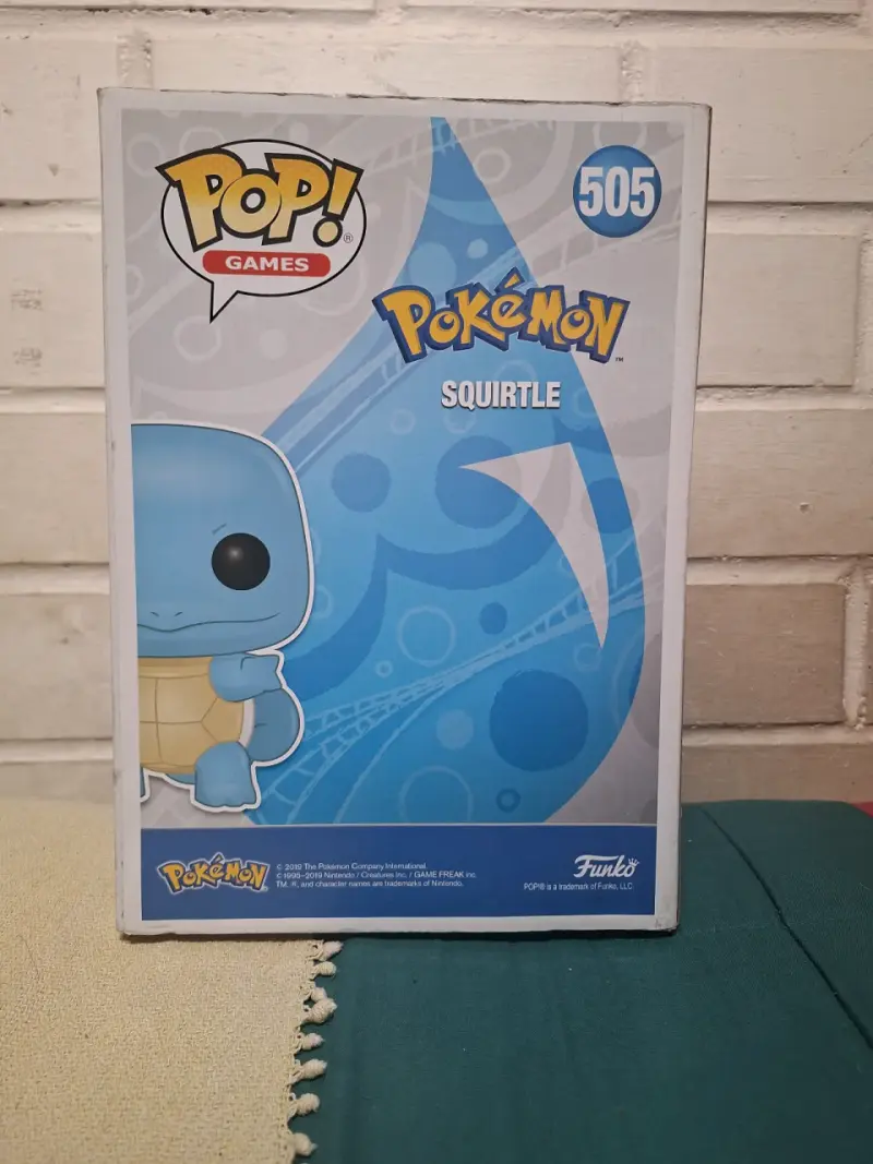 Funko Pop! Games #505 - Squirtle - 4