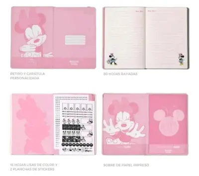 Libreta Disney Minnie Mouse - miniatura 3