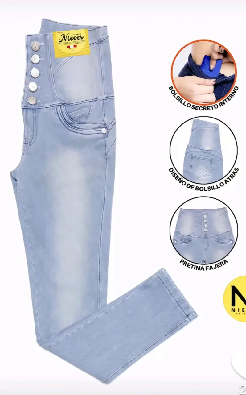 Jeans pillo Nieves - 3