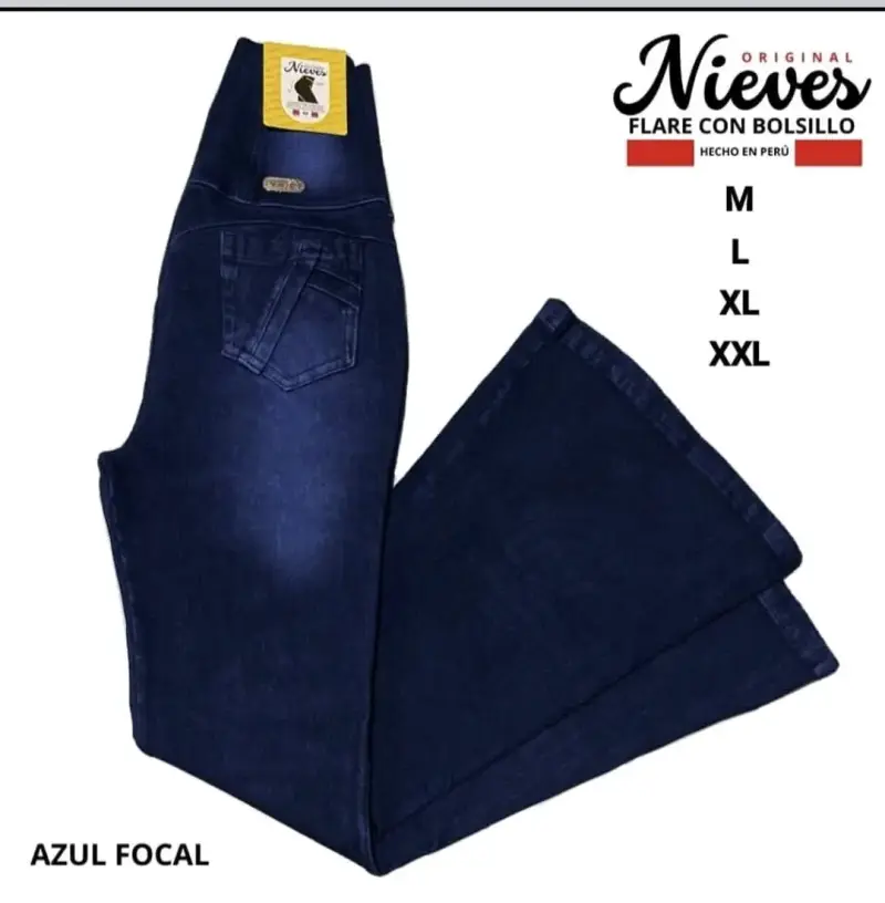 Jeans acampanados Nieves - 2
