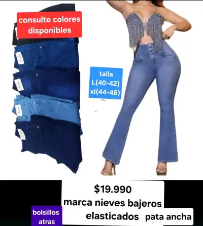 Jeans acampanados Nieves - miniatura 5