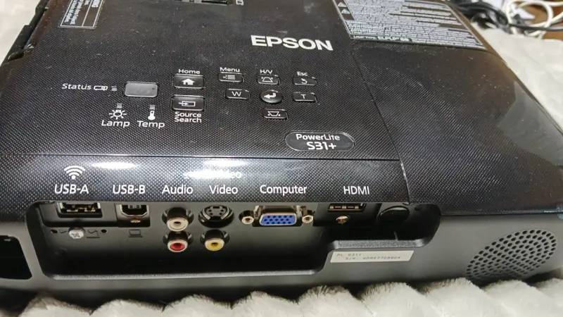 Proyector Epson PowerLite S31+ - 2
