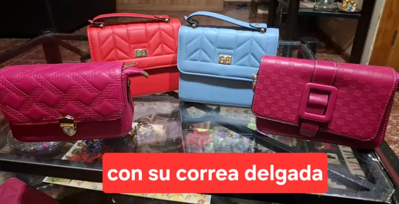 Carteras coloridas con correa - 1