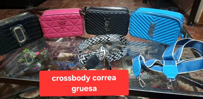 Carteras coloridas con correa - 3