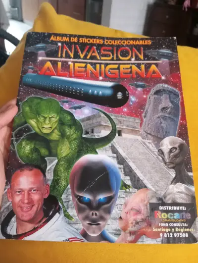 Álbum Invasión Alienígena - Editorial Rocarte (40% - miniatura 1