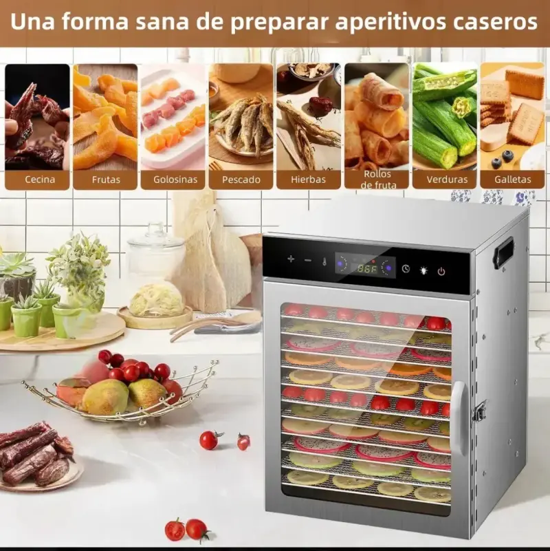 Deshidratador de alimentos digital - 4