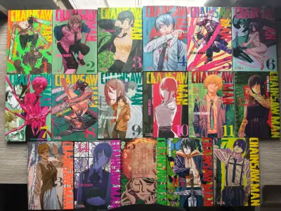 Set de mangas Chainsaw Man ivrea originales - miniatura 1