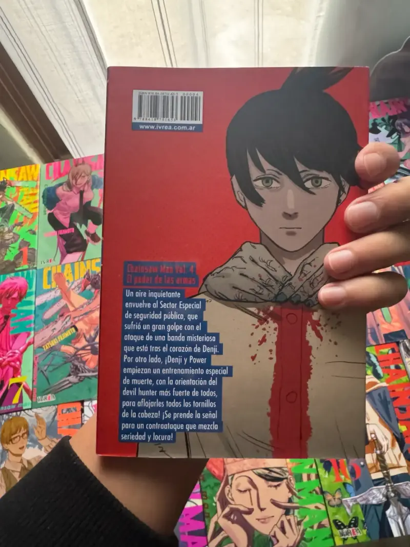 Set de mangas Chainsaw Man ivrea originales - 4