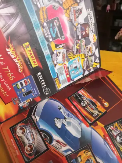 Álbum Hot Wheels 40 Aniversario(2008)Panini 80% c - miniatura 3