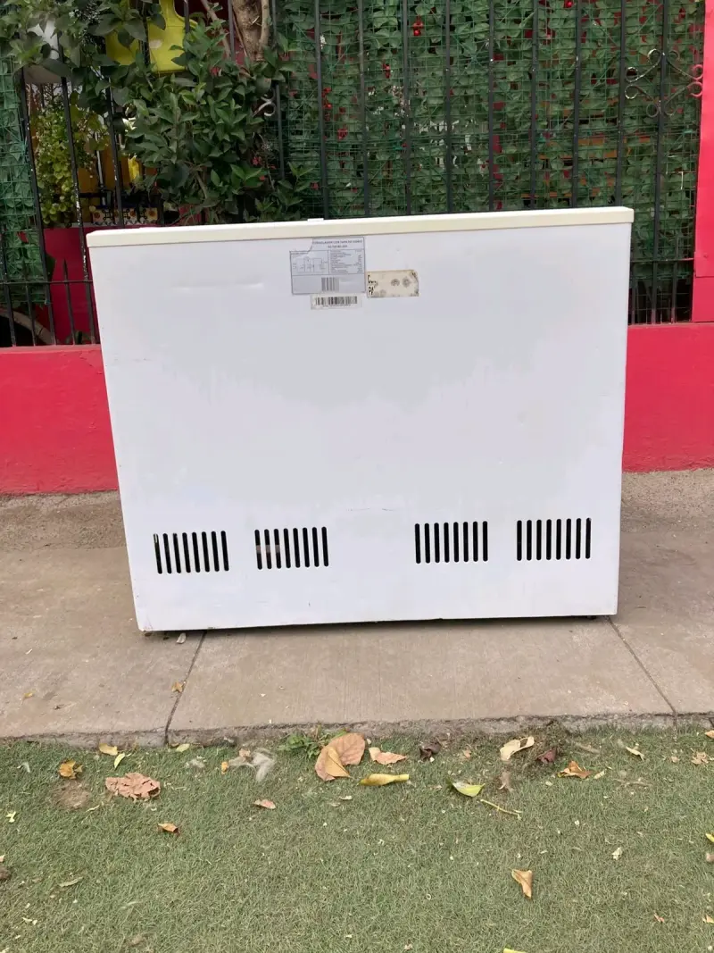 Congelador horizontal blanco