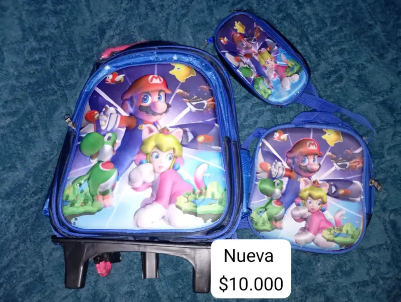 Set mochila y estuches infantiles