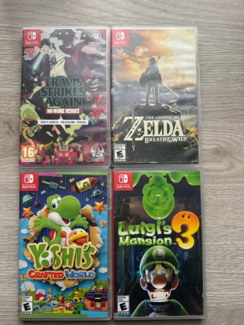 Juegos Nintendo Switch variados