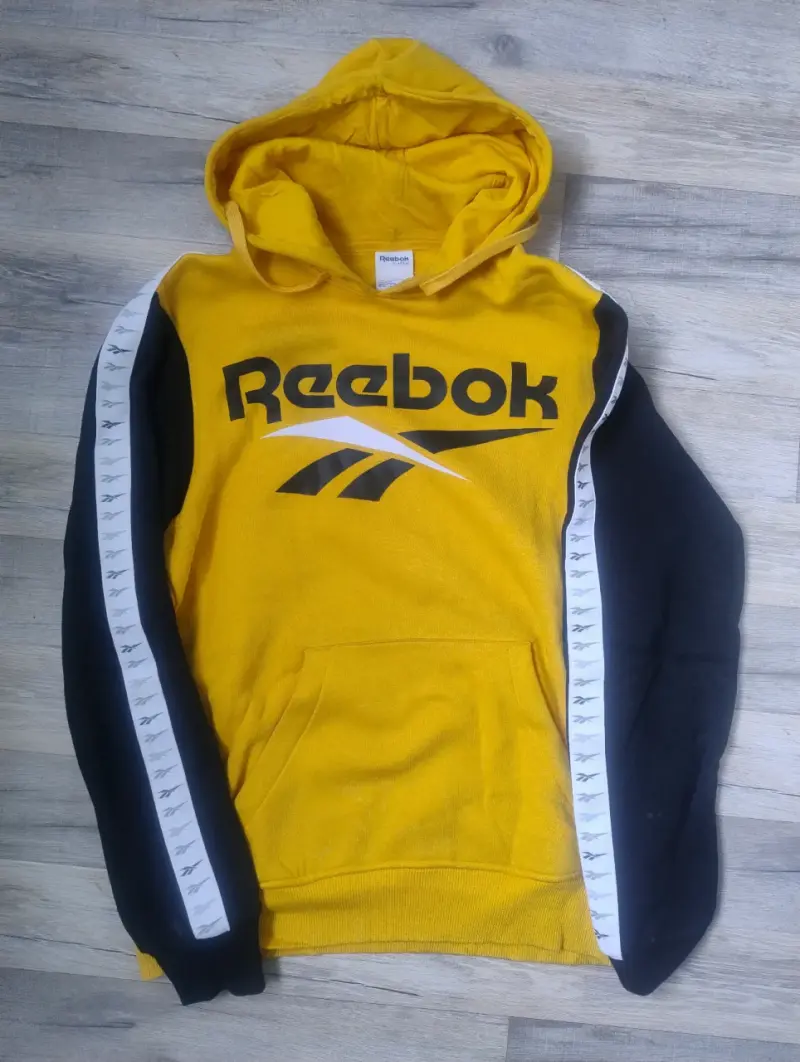 Polerón amarillo Reebok con capucha - 3
