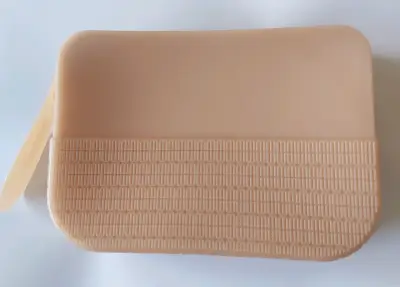 Cartera pequeña de silicona rosa marca Melissa - miniatura 1