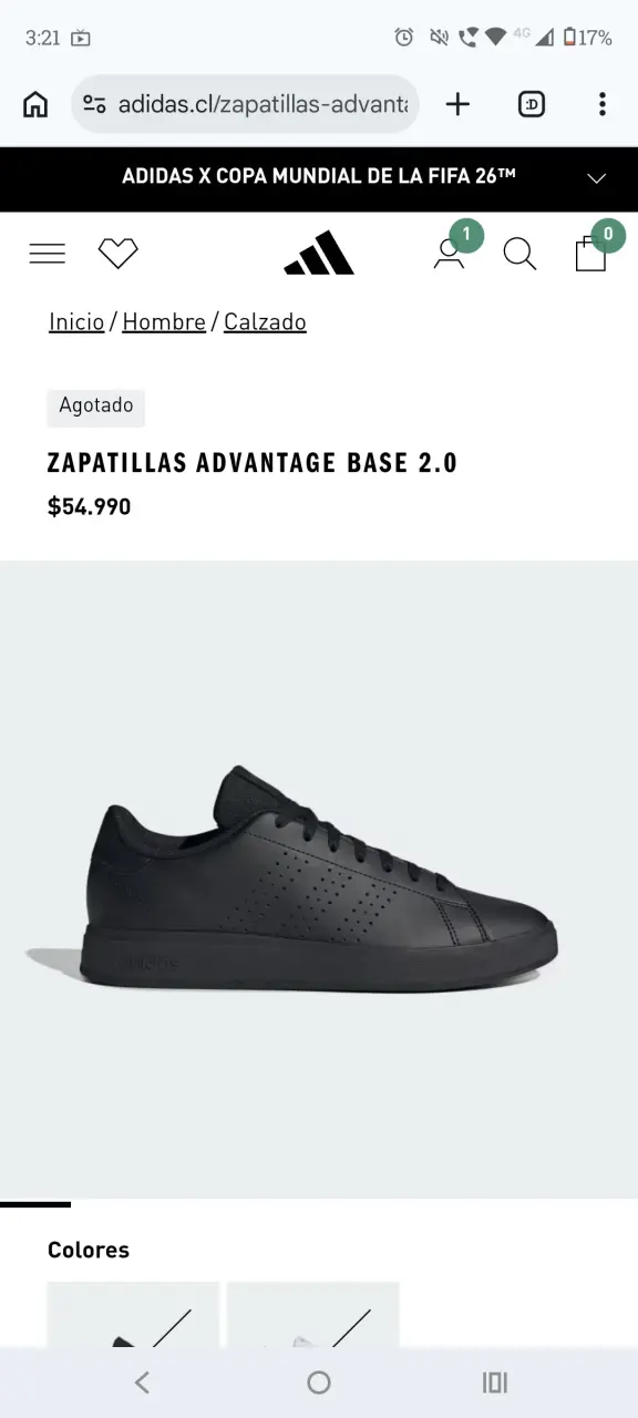 Zapatillas Adidas negras deportivas - 5