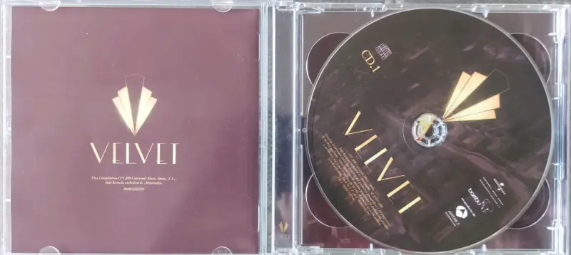 2 CDs música de TV Velvet - 3
