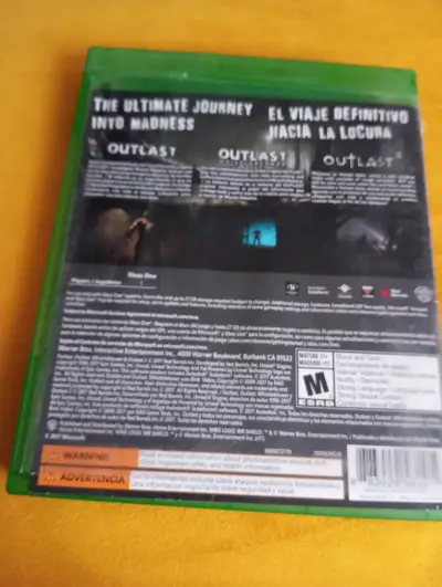 Outlast Trinity Xbox One (Trilogía Física Completa - miniatura 2