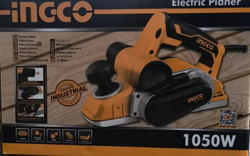 Cepillo Eléctrico Ingco 1050W