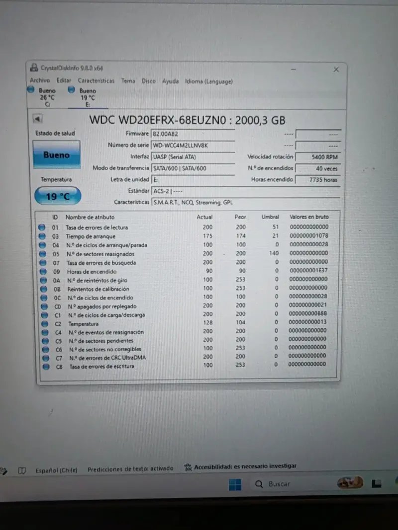 Disco duro WD Red 2TB - 3