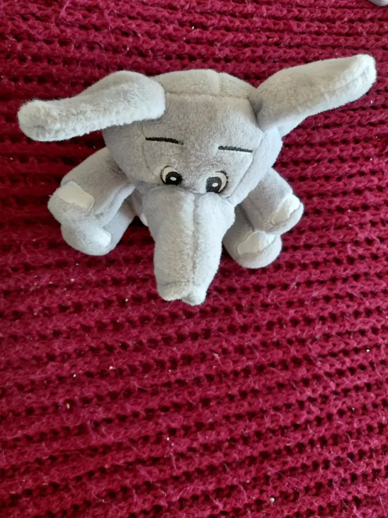 Peluche elefante gris Jumbo - 2