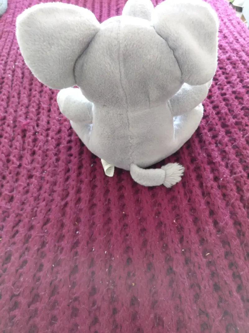Peluche elefante gris Jumbo - 3