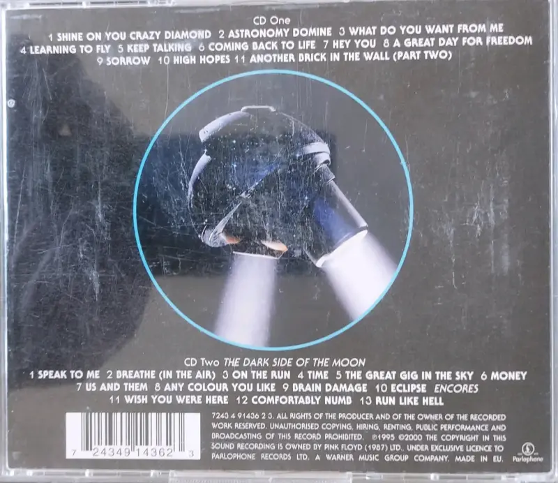 CD doble Pink Floyd Pulse - 4