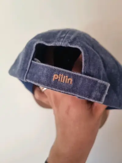 Gorra de mezclilla azul Pillin - miniatura 1