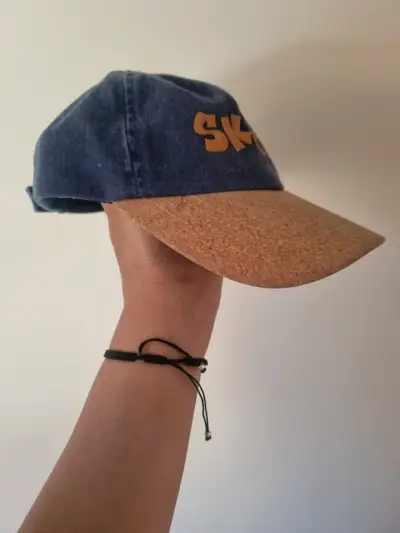 Gorra de mezclilla azul Pillin - miniatura 3