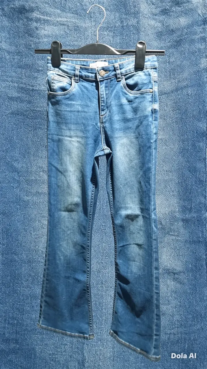 Jeans desgastados celestes - 4