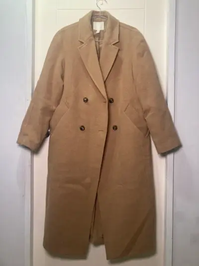 Abrigo largo camel H&M - miniatura 3