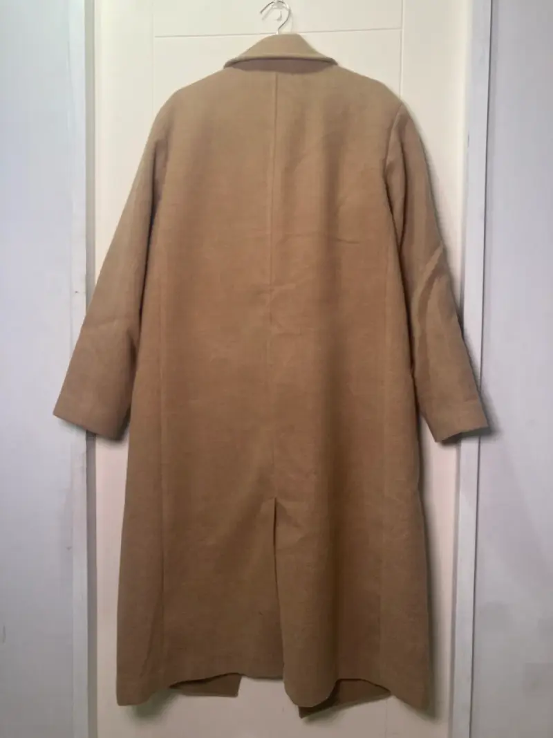 Abrigo largo camel H&M - 4