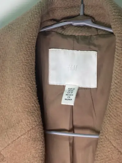 Abrigo largo camel H&M - miniatura 5