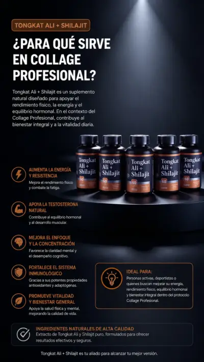 Suplemento Tongkat Ali y Shilajit - miniatura 6