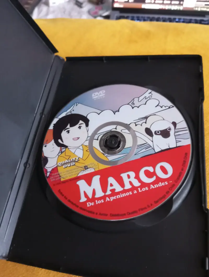 DVD Marco: De los Apeninos a los Andes (Monitos Cl - 3