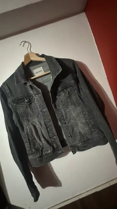 Chaqueta de mezclilla negra - miniatura 2